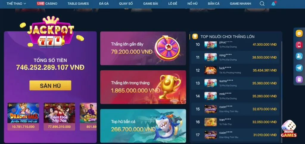 Giải đấu VIP độc quyền